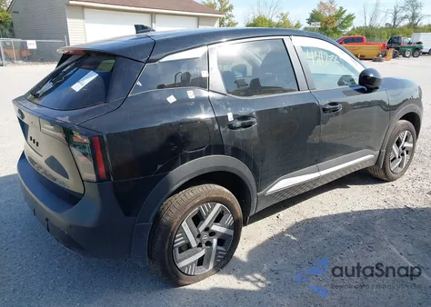 2025 Nissan Kicks Sv Fwd from USA, damaged, VIN 3N8AP6CA1SL320610